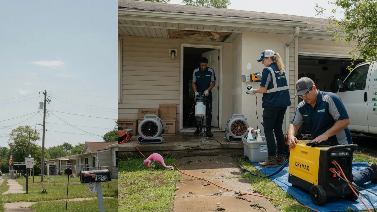 Storm Damage Water Removal in Pulaski, TN near me